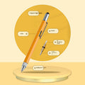 6-in-1 Metal Utility Pen with Stylus