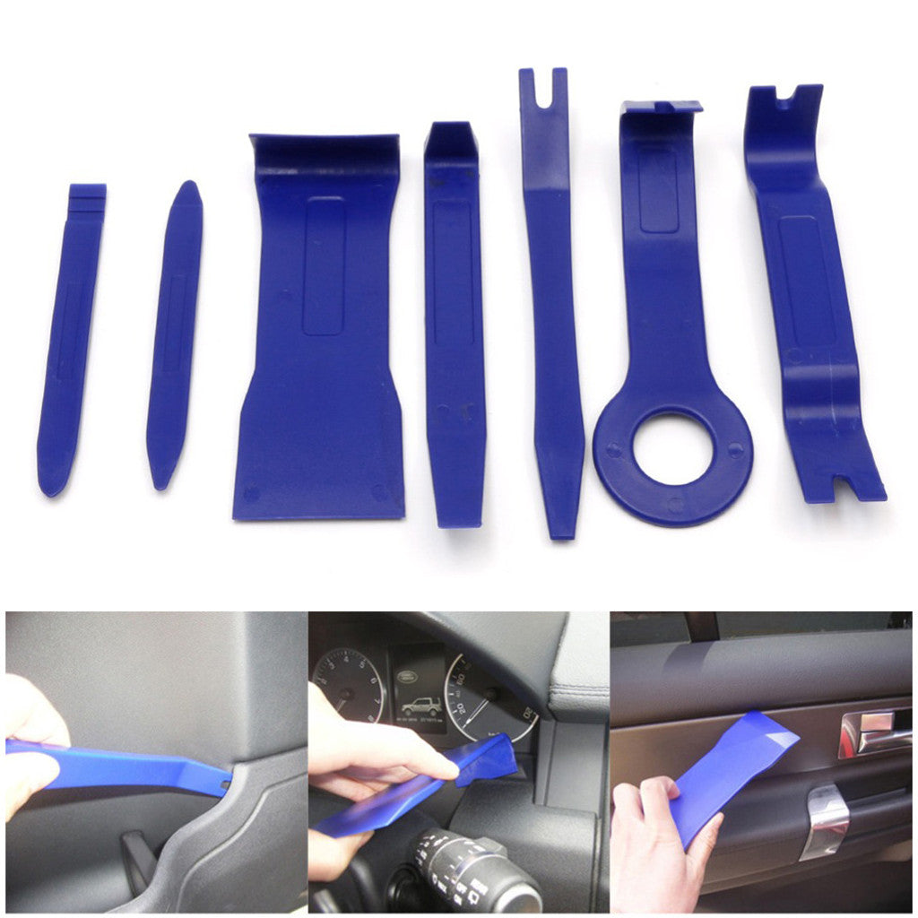 7-Piece Car Audio Repair Tool Set with Pry Tools
