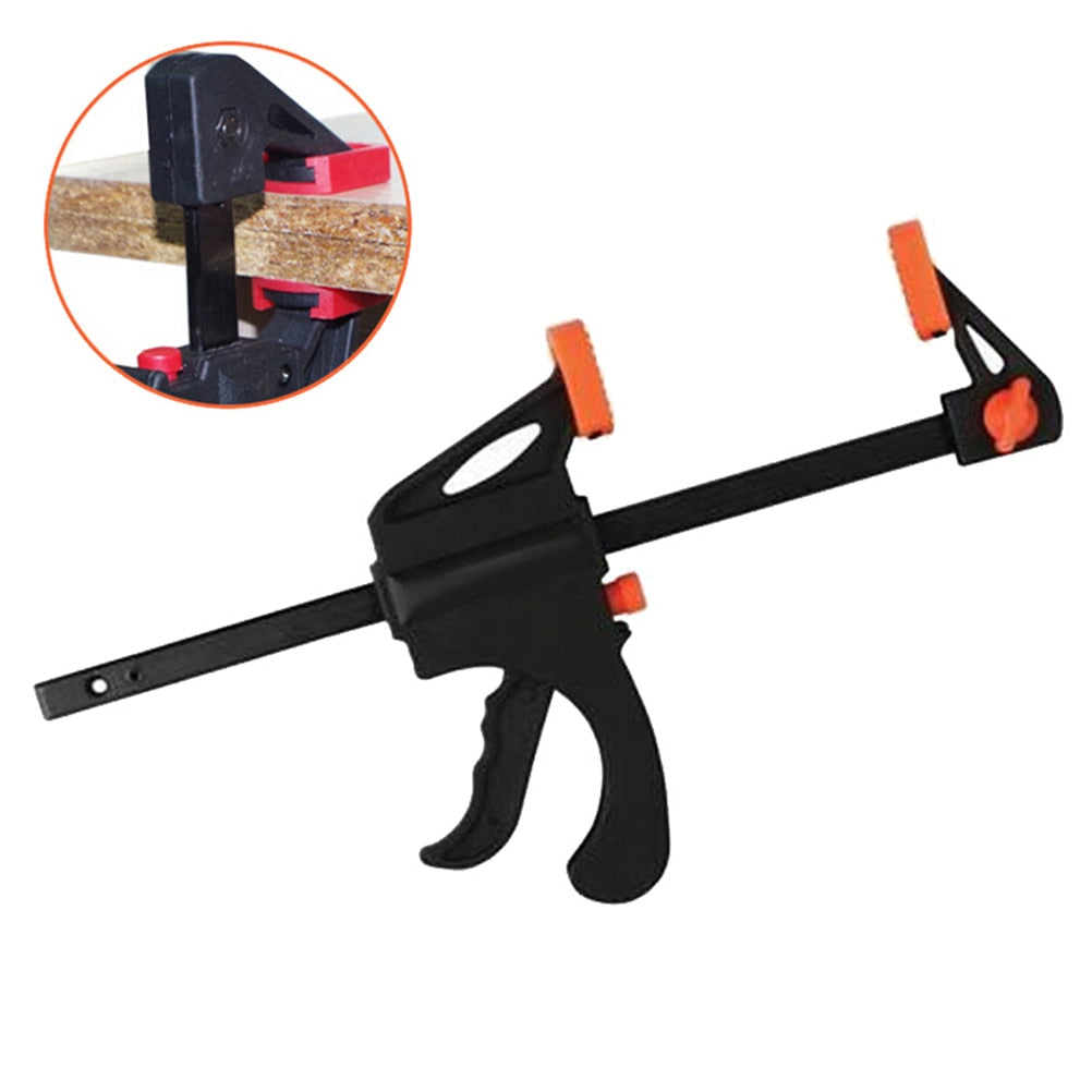 4-Inch Woodworking F-Clamps for Quick Fixing Tools