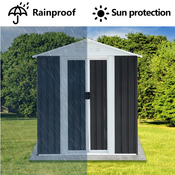 Outdoor Metal Tool Shed