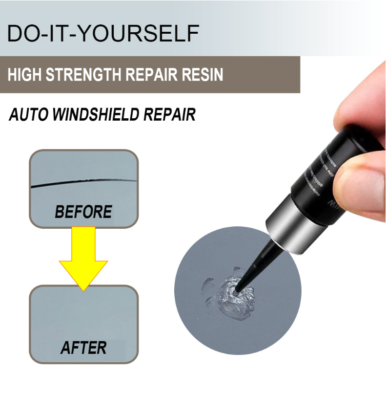 2023 New Glass Repair Fluid Kit (One Set)