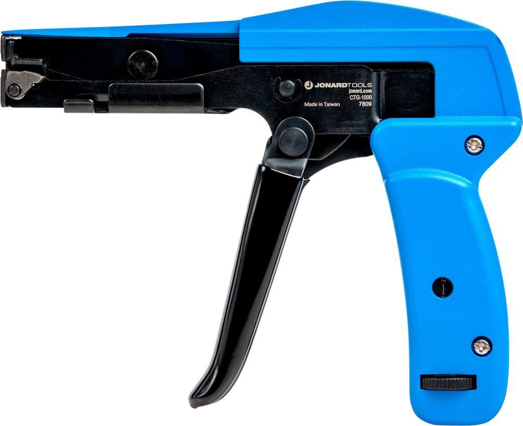 Jonard Tools CTG-1000 Heavy Duty Cable Tie Gun for Zip Ties and Cable Ties up to 3/16"