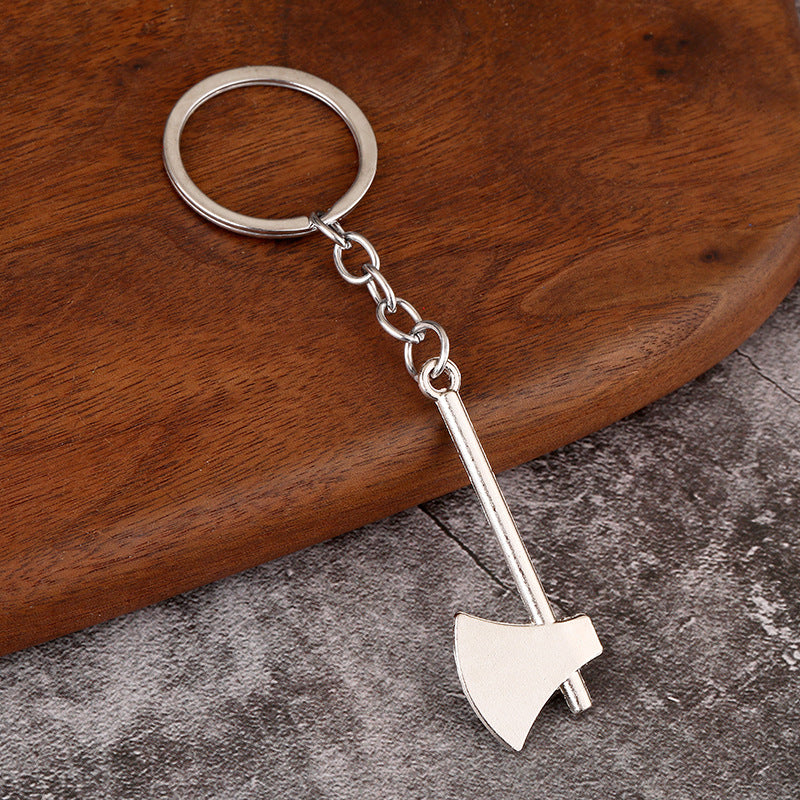 Crafty Keychain Tool Trio: Wrench, Hammer, Screwdriver