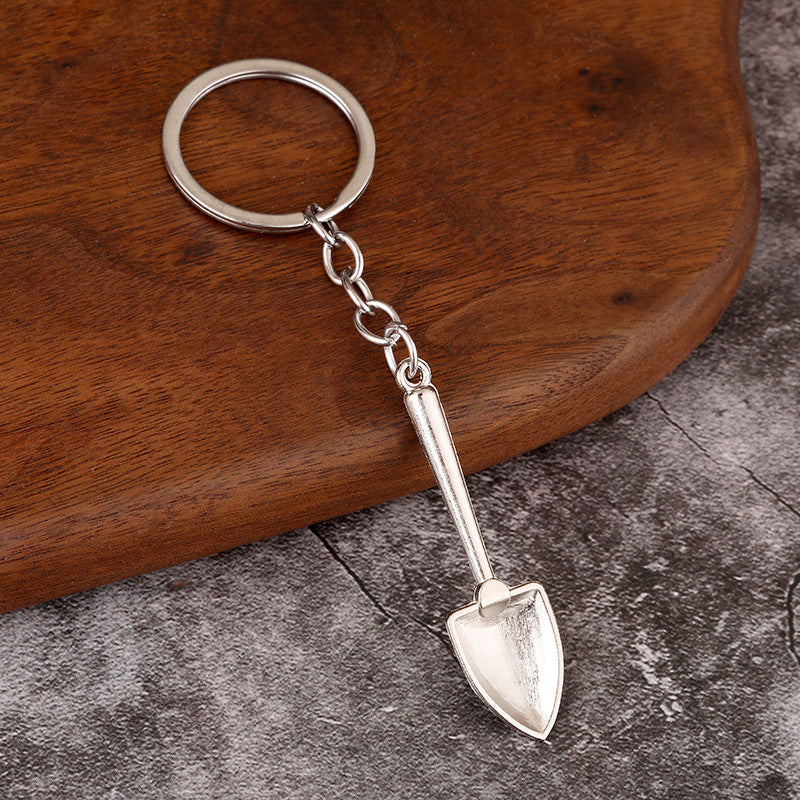 Crafty Keychain Tool Trio: Wrench, Hammer, Screwdriver