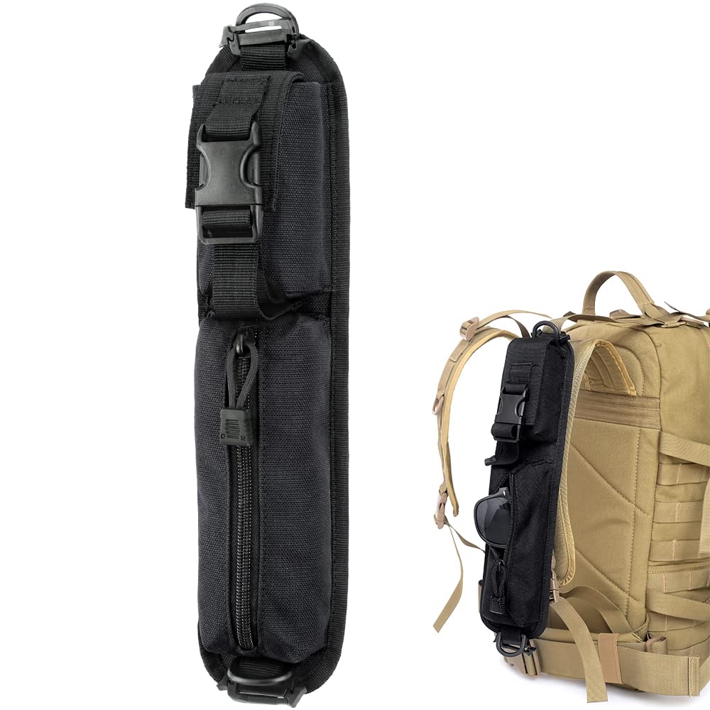 WYNEX Tactical Molle Accessory Pouch Backpack Shoulder Strap Bag Shoulder Tape Additional Bag Multifunctional Hunting Tools Pouch