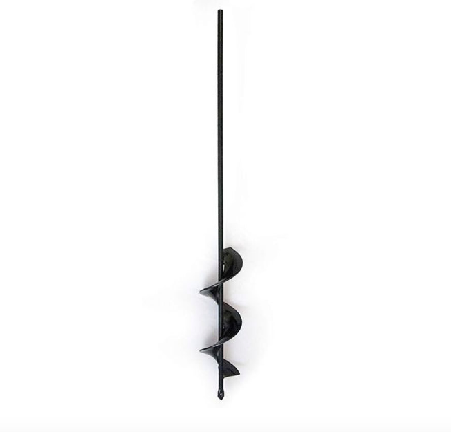 Spiral Drill Bit for Gardening and Planting Tools
