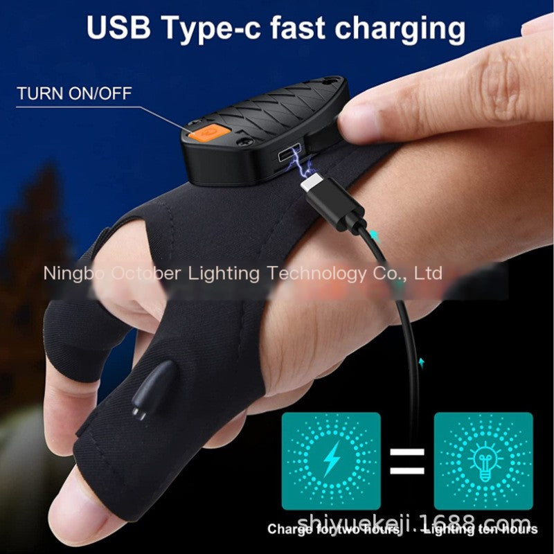 Hands-Free LED Task Gloves
