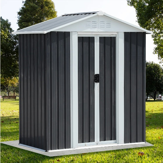 Outdoor Metal Tool Shed