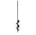 Spiral Drill Bit for Gardening and Planting Tools