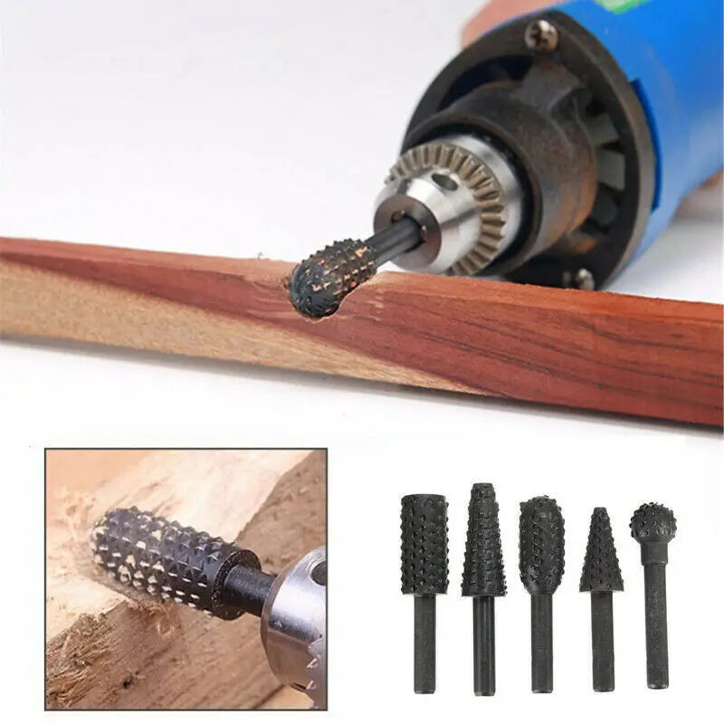 Wood Carving Grinding Head Set for Finishing Tools