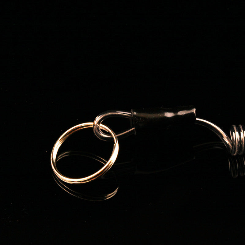 Built-in Steel Wire Safety Lanyard for Fishing Tools