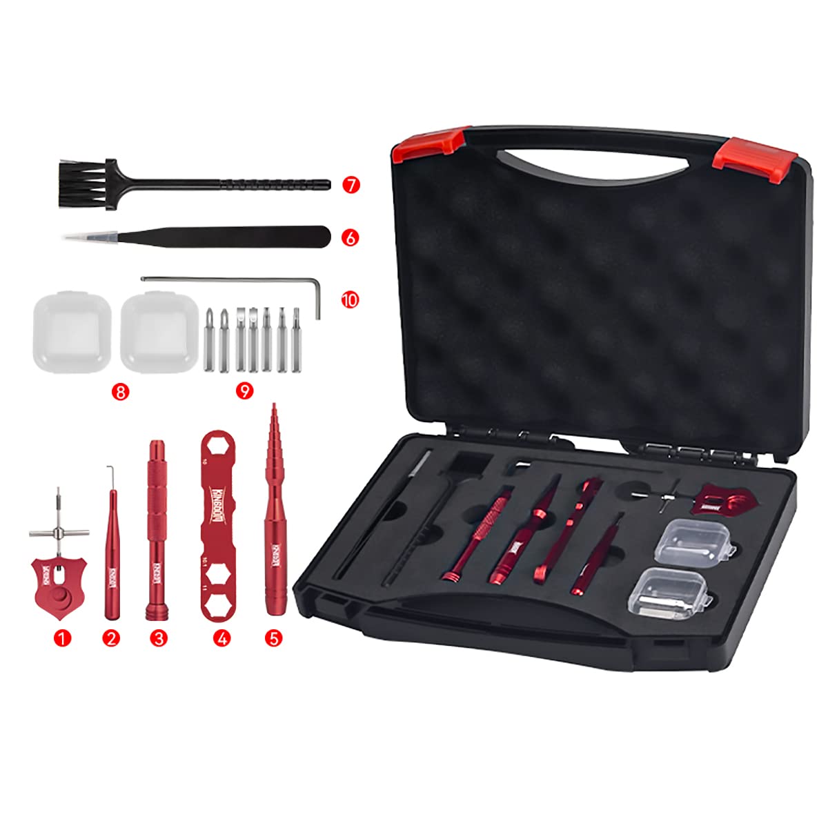 KingdomFishing 10-Piece Reel Repair Set